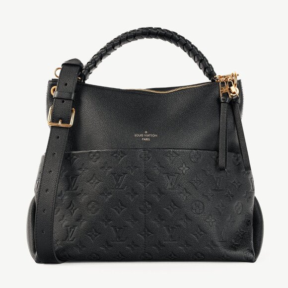 Louis Vuitton Maida Black Empreinte Monogram Leather Hobo - Picture 1 of 13